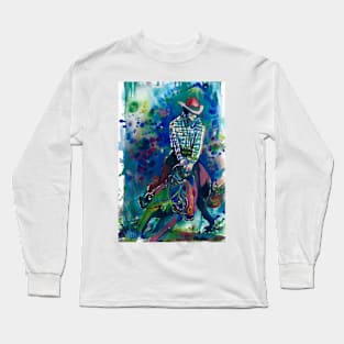 COWBOY AT THE RODEO Long Sleeve T-Shirt